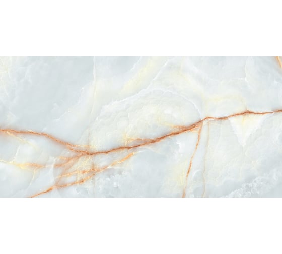 Керамогранит LAPARET Onyx dawn sky голубой, 60x120 см, полированный, 1.44 кв.м, 2 шт. х9999292708