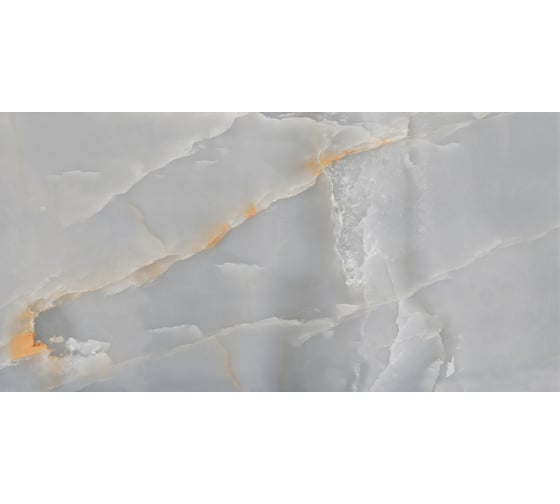 Керамогранит LAPARET Onyx azul серый, 60x120 см, полированный, 1.44 кв.м, 2 шт. х9999292710