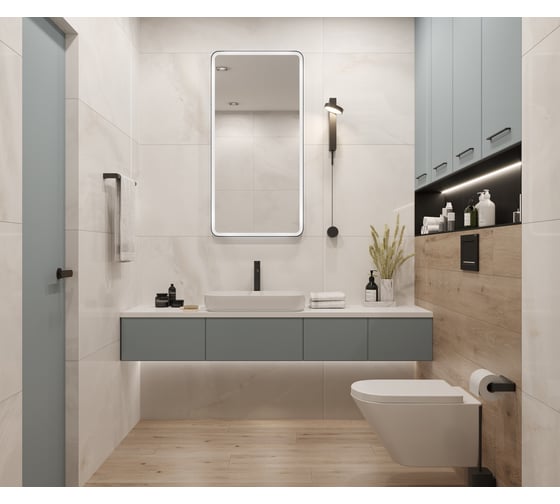Керамогранит LAPARET Onix blanco 60x60 см, полированный, 1.44 кв. м, 4 шт. х9999282640