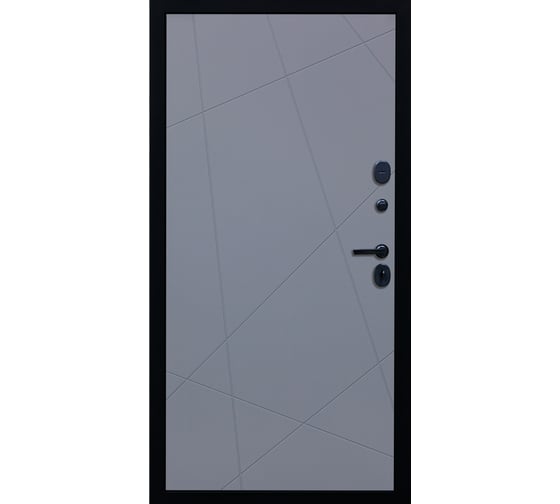 Дверь DIVA МХ-46 2050x860 мм, правая, Антрацит софт - Д11,Силк маус УТ-00076723