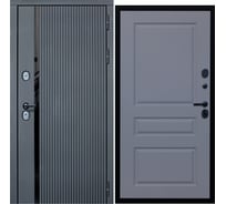 Дверь DIVA МХ-46 2050x860 мм, правая, Антрацит софт - Д13, Силк маус УТ-00076735