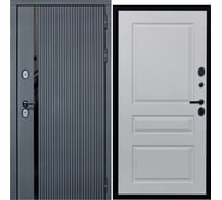 Дверь DIVA МХ-46 2050x860 мм, правая, Антрацит софт - Д13, Белый софт УТ-00076731