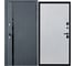 Дверь DIVA МХ-46 2050x960 мм, правая, Антрацит софт - Д11,Белый софт УТ-00076721 1