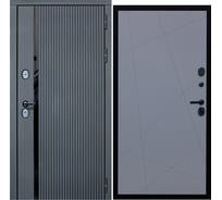 Дверь DIVA МХ-46 2050x960 мм, правая, Антрацит софт - Д11,Силк маус УТ-00076725