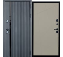 Дверь DIVA МХ-46 2050x960 мм, правая, Антрацит софт - Д11,Софт шампань УТ-00076729
