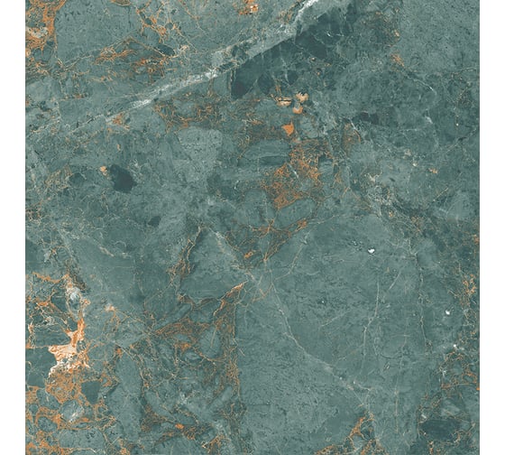 Керамогранит LAPARET maestro aqua зеленый, 60x60 см, полированный, 1.44 кв.м, 4 шт. в упаковке х9999294551