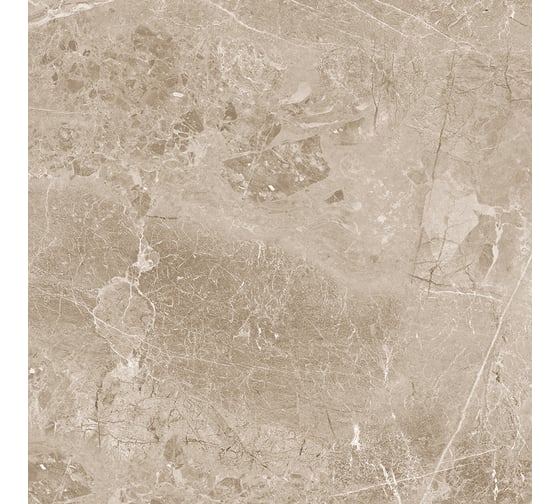Керамогранит LAPARET obsidian taupe 60x60 см, полированный, 1.44 кв.м, 4 шт. в упаковке х9999287020