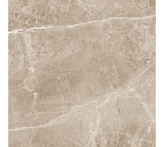 Керамогранит LAPARET obsidian taupe 60x60 см, полированный, 1.44 кв.м, 4 шт. в упаковке х9999287020