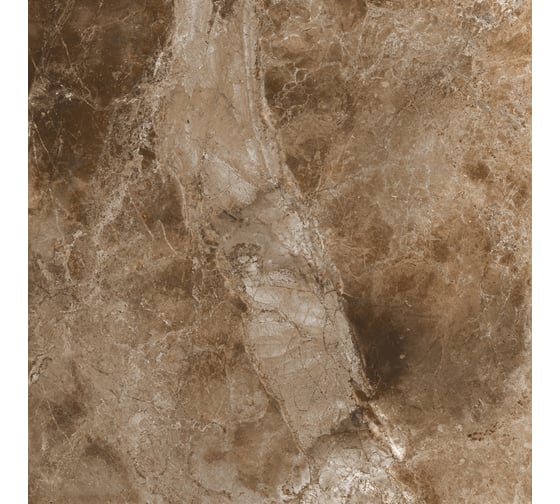 Керамогранит LAPARET krazzy brown 60x60 см, полированный, 1.44 кв.м, 4 шт. в упаковке х9999282636