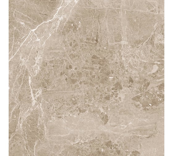 Керамогранит LAPARET obsidian taupe 60x60 см, матовый, 1.44 кв.м, 4 шт. в упаковке х9999287045