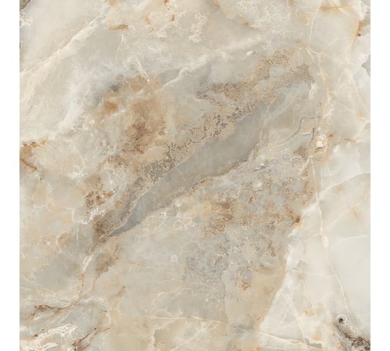Керамогранит LAPARET onice alexa серый, 60x60 см, полированный, 1.44 кв.м, 4 шт. в упаковке х9999292876