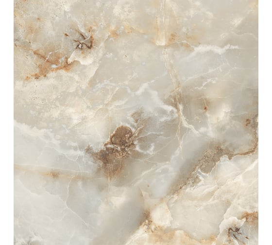 Керамогранит LAPARET onice alexa серый, 60x60 см, полированный, 1.44 кв.м, 4 шт. в упаковке х9999292876