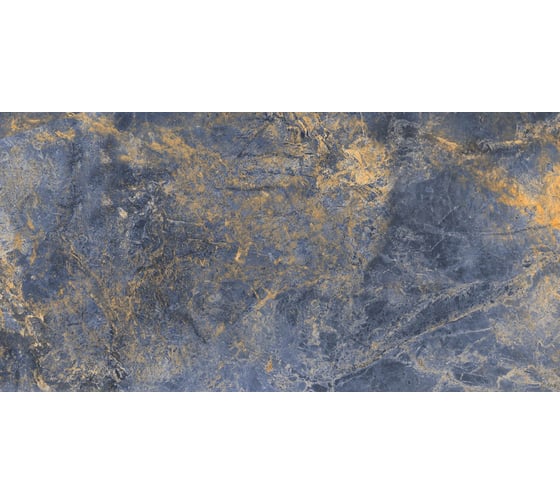 Керамогранит LAPARET krazzy blue, 60x120 см, полированный, 1.44 кв.м, 2 шт. в упаковке х9999282575