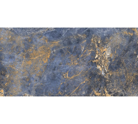 Керамогранит LAPARET krazzy blue, 60x120 см, полированный, 1.44 кв.м, 2 шт. в упаковке х9999282575