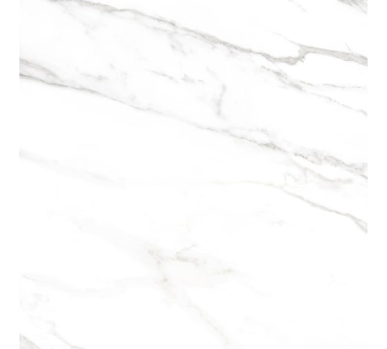 Керамогранит LAPARET metropolis blanco белый, 60x60 см, матовый, 1.44 кв.м, 4 шт. в упаковке х9999292458
