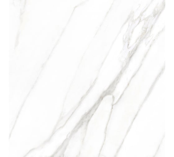 Керамогранит LAPARET metropolis blanco белый, 60x60 см, матовый, 1.44 кв.м, 4 шт. в упаковке х9999292458