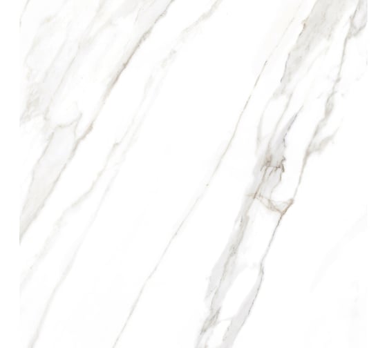 Керамогранит LAPARET metropolis blanco белый, 60x60 см, матовый, 1.44 кв.м, 4 шт. в упаковке х9999292458