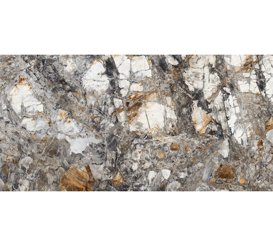 Керамогранит LAPARET maia gray, 60x120 см, полированный, 1.44 кв.м, 2 шт. в упаковке х9999286814