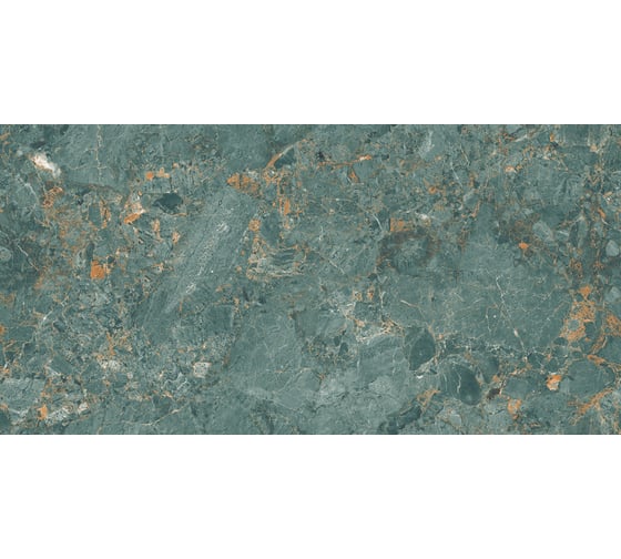Керамогранит LAPARET maestro aqua зеленый, 60x120 см, полированный, 1.44 кв.м, 2 шт. в упаковке х9999294549