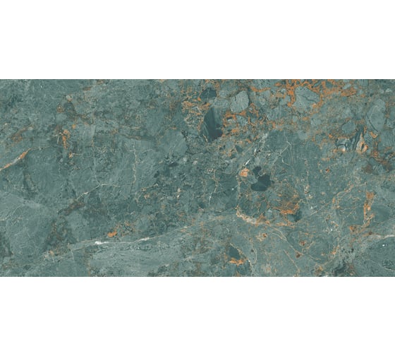 Керамогранит LAPARET maestro aqua зеленый, 60x120 см, полированный, 1.44 кв.м, 2 шт. в упаковке х9999294549
