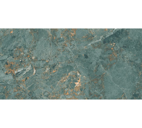 Керамогранит LAPARET maestro aqua зеленый, 60x120 см, полированный, 1.44 кв.м, 2 шт. в упаковке х9999294549