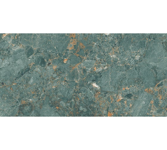 Керамогранит LAPARET maestro aqua зеленый, 60x120 см, полированный, 1.44 кв.м, 2 шт. в упаковке х9999294549