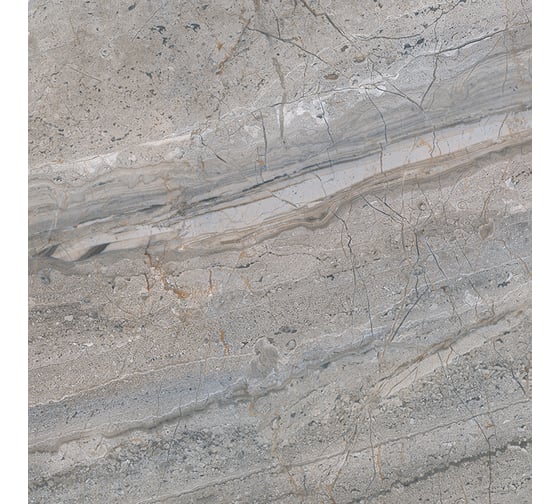 Керамогранит LAPARET moon серый, 60x60 см, 1.44 кв.м, 4 шт. в упаковке х9999283607
