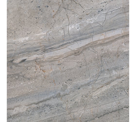 Керамогранит LAPARET moon серый, 60x60 см, 1.44 кв.м, 4 шт. в упаковке х9999283607