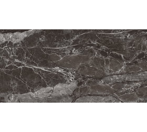 Керамогранит LAPARET kenya nero черный, 60x120 см, полированный, 1.44 кв.м, 2 шт. в упаковке х9999275883