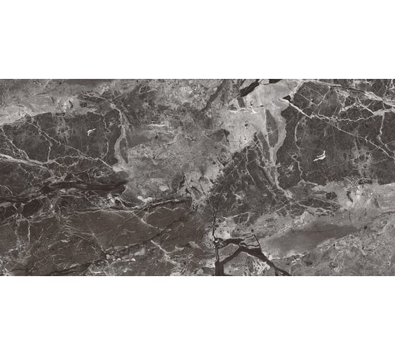 Керамогранит LAPARET kenya nero черный, 60x120 см, полированный, 1.44 кв.м, 2 шт. в упаковке х9999275883