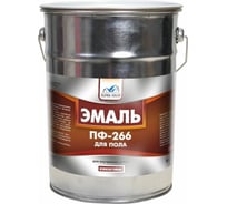 Эмаль для пола  Alpha Color ПФ-266, желто-коричневый, 5 кг 34678
