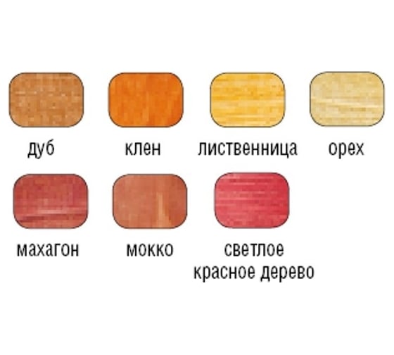 Морилка Царицынские краски водная, светлое красное дерево, 0.5 л 19289