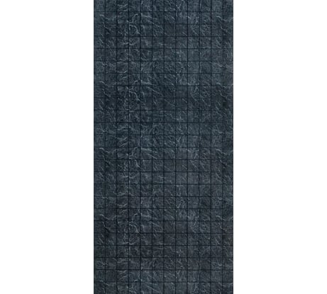 Влагостойкая панель МДФ Центурион 1220x2440x3.2 мм, плитка 10x10 см, Черный дымчатый 68226