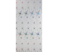 Панель ПВХ Центурион, 0.25x3 м, Галактика белая 412, 10 шт. 62523