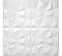 Панель облицовочная 3D ПВХ GRACE 606х606 мм Алмаз УТ000074260