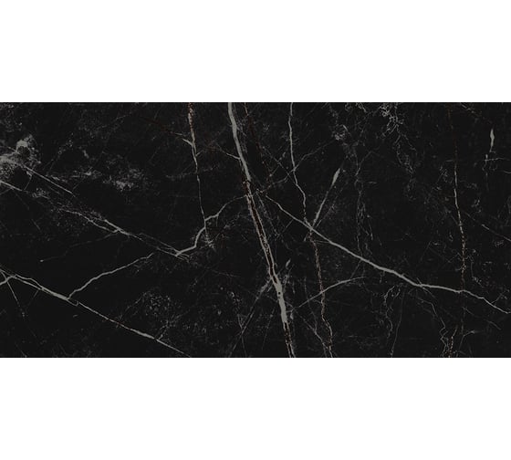Керамическая настенная плитка LAPARET Total черный, 25x50 см, 1.5 кв. м, 12 плиток в упаковке х9999281850