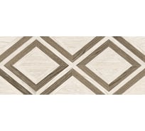 Керамическая настенная плитка LAPARET Wisdom бежевый узор, 20x50 см, 1.1 кв. м, 11 плиток в упаковке х9999284111