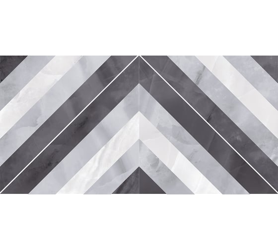 Керамическая настенная плитка LAPARET Prime серый, 25x50 см, 1.5 кв. м, 12 плиток в упаковке х9999219817