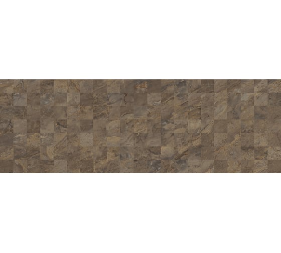 Керамическая настенная плитка LAPARET Royal мозаика коричневый, 20x60 см, 1.2 кв. м, 10 плиток в упаковке х9999217270