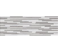 Керамическая настенная плитка LAPARET Vega серый мозаика, 20x60 см, 1.2 кв. м, 10 плиток в упаковке х9999118906