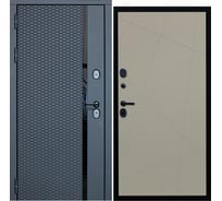 Дверь DIVA МХ-47 2050x860 мм, левая, Антрацит софт - Д11,Софт шампань УТ-00077705