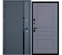 Дверь DIVA МХ-47 2050x860 мм, левая, Антрацит софт - Д13, Силк маус УТ-00077713