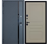 Дверь DIVA МХ-47 2050x860 мм, левая, Антрацит софт - Д13, Софт шампань УТ-00077717