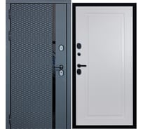 Дверь DIVA МХ-47 2050x860 мм, левая, Антрацит софт - Н10, Белый софт УТ-00077759