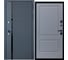 Дверь DIVA МХ-47 2050x860 мм, правая, Антрацит софт - Д7, Силк маус УТ-00077746 1