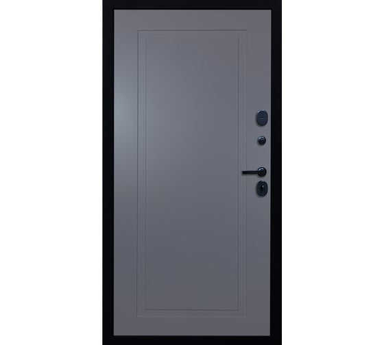 Дверь DIVA МХ-47 2050x860 мм, правая, Антрацит софт - Н10, Силк маус УТ-00077770