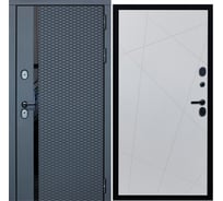 Дверь DIVA МХ-47 2050x960 мм, правая, Антрацит софт - Д11,Белый софт УТ-00077698
