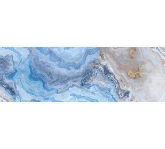 Керамическая настенная плитка LAPARET Blues голубой, 25x75 см, 1.69 кв.м, 9 плиток в упаковке х9999219616