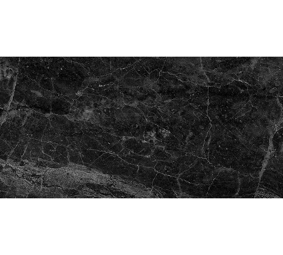 Керамическая настенная плитка LAPARET Crystal чёрный, 30x60 см, 1.98 кв.м, 11 плиток в упаковке х9999213194
