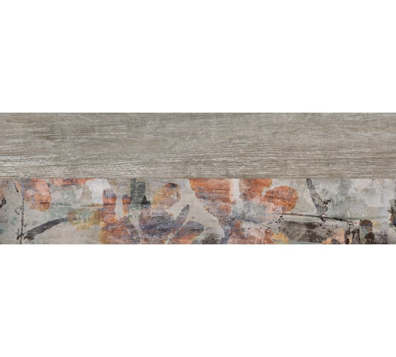 Керамическая настенная плитка LAPARET Country тёмный, 20x60 см, 1.2 кв.м, 10 плиток в упаковке х9999219911